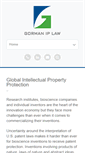 Mobile Screenshot of gormaniplaw.com